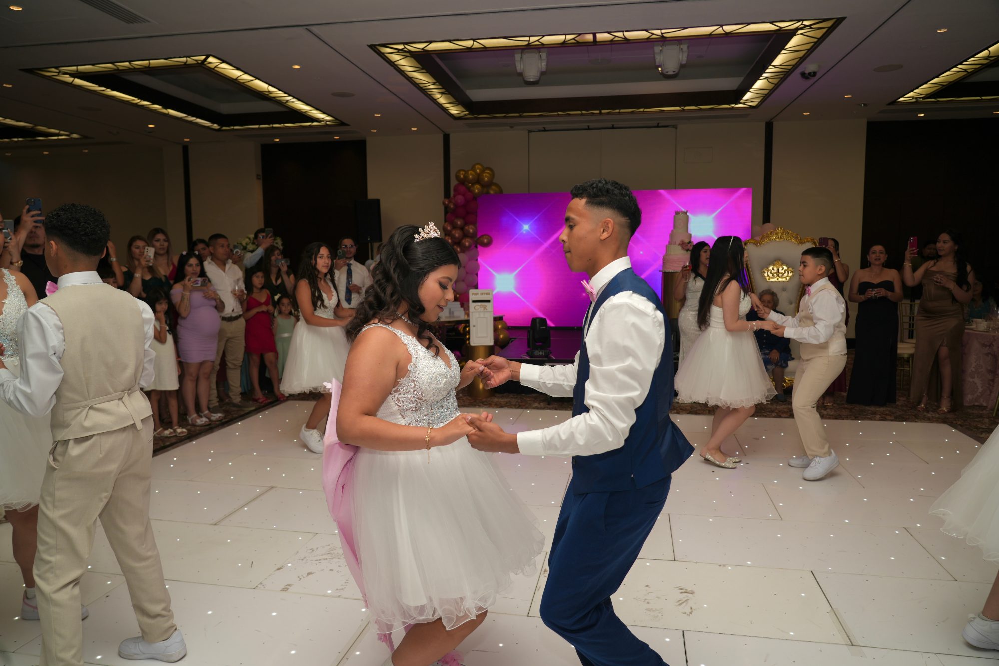 Dancing With Her Team